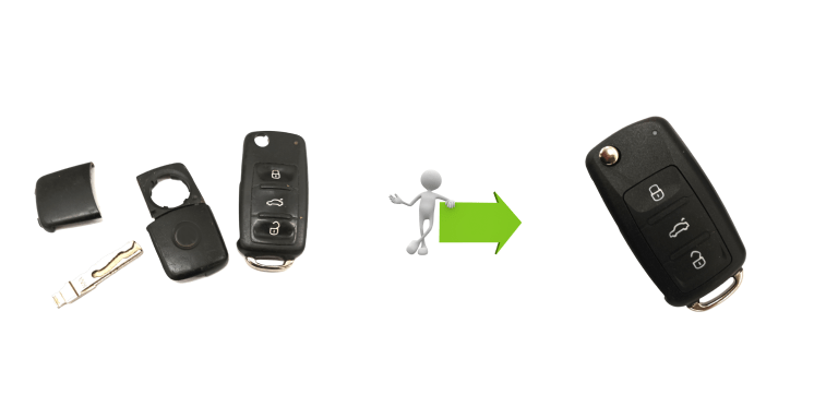 Reparación llaves de coche Ford